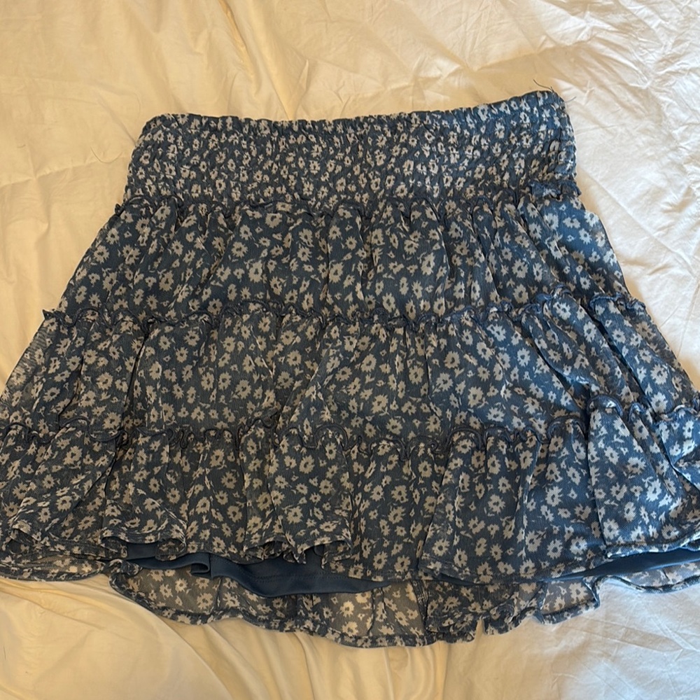 American eagle Floral Blue Skirt